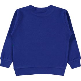 Civil Autós kék kisfiú pulóver