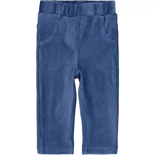 Civil Kék kordbársony baba leggings