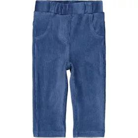 Civil Kék kordbársony baba leggings