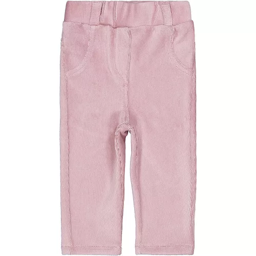 Civil Púderrózsaszín kordbársony baba leggings