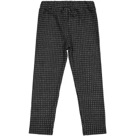 Civil Mintás antracit meleg lány leggings