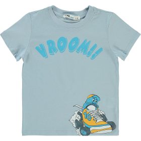 Civil Vroom világoskék kisfiú póló