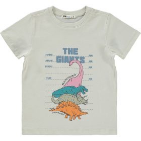 Civil Dínós szürke kisfiú póló