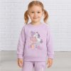 Civil Unikornis lila kislány pulóver