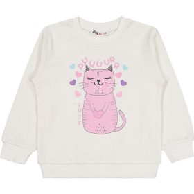 Civil Cicás ekrü vékonyabb kislány pulóver