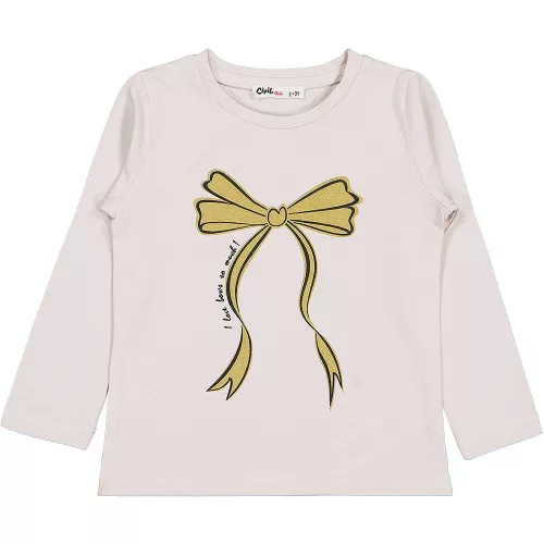 Civil Masnis bézs kislány felső