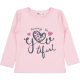 Civil Feliratos rózsaszín kislány felső