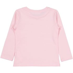 Civil Feliratos rózsaszín kislány felső