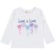 Civil Szíves fehér kislány felső