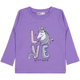 Civil Love lila kislány felső