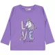 Civil Love lila kislány felső