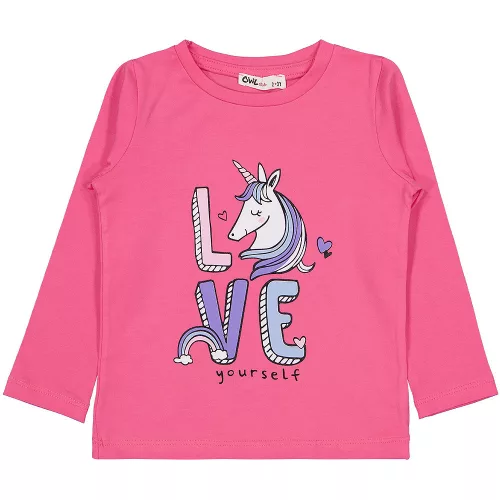 Civil Love pink kislány felső