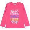 Civil Good vibes only pink lány felső