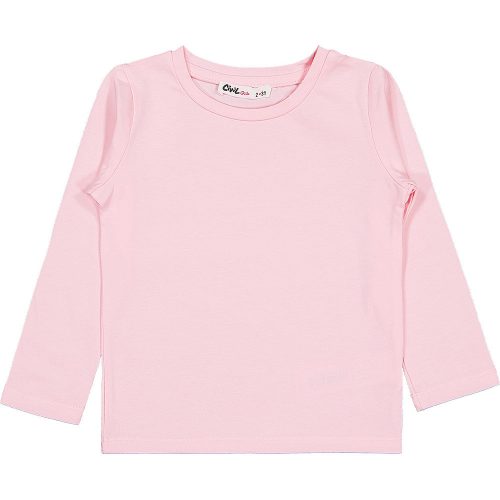 Civil Babarózsaszín kislány felső