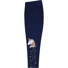 Civil Unikornis fekete kislány leggings
