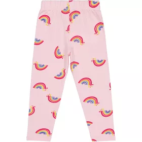 Civil Szivárványos rózsaszín kislány leggings