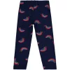 Civil Szivárványos sötétkék kislány leggings