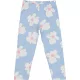 Civil Virágos kék kislány leggings