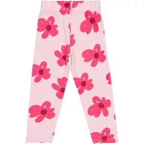 Civil Virágos rózsaszín kislány leggings