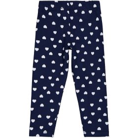 Civil Szíves sötétkék kislány leggings