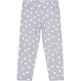Civil Szíves szürke kislány leggings