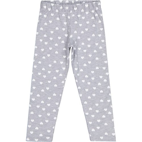 Civil Szíves szürke lány leggings