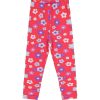Civil Virágos korall kislány leggings