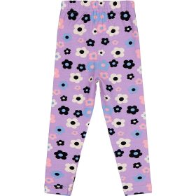 Civil Virágos lila kislány leggings
