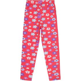 Civil Virágos korall lány leggings