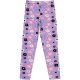 Civil Virágos lila lány leggings