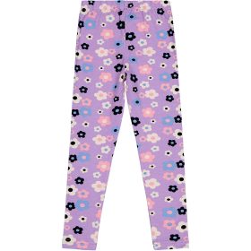 Civil Virágos lila lány leggings