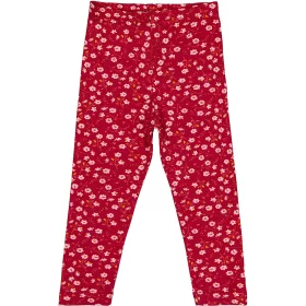Civil Virágos bordó puha kislány leggings