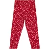 Civil Virágos bordó puha kislány leggings