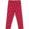 Civil Virágos bordó puha kislány leggings