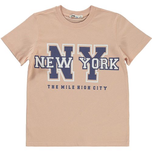 Civil New York barack fiú póló