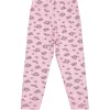 Civil Virágos rózsaszín kislány meleg leggings