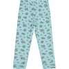 Civil Virágos menta kislány meleg leggings