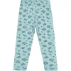 Civil Virágos menta kislány meleg leggings