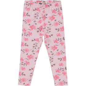 Civil Virágos rózsaszín kislány leggings