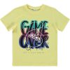 Civil Game over sárga fiú póló