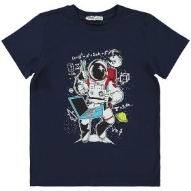 Civil Űrhajós sötétkék fiú póló