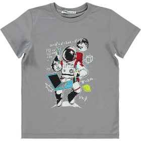 Civil Űrhajós szürke fiú póló