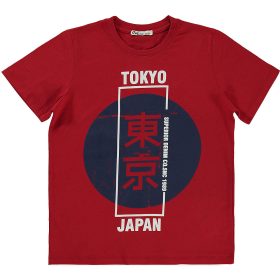 Civil Tokyo piros fiú póló