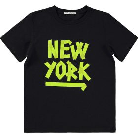 Civil New York fekete kamasz póló