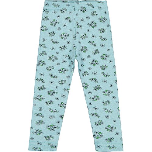 Civil Virágos menta lány meleg leggings