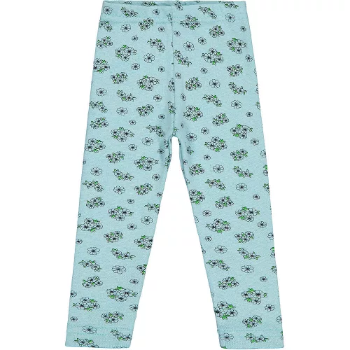 Civil Virágos menta lány meleg leggings