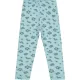 Civil Virágos menta lány meleg leggings