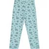 Civil Virágos menta lány meleg leggings