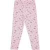 Civil Virágos rózsaszín lány leggings