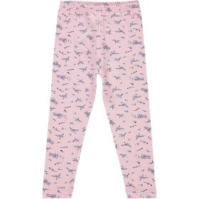 Civil Virágos rózsaszín lány leggings